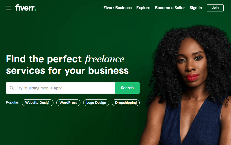 Fiverr - Search for a Job