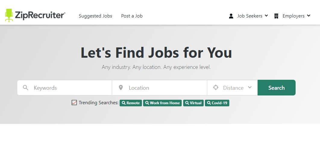 See How to Find a Job with ZipRecruiter