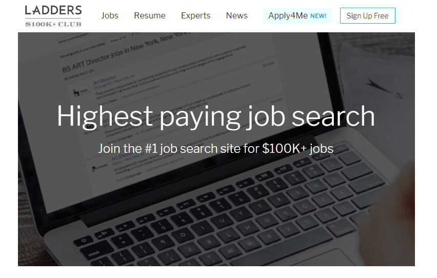 Ladders – Search for the Highest Paying Jobs