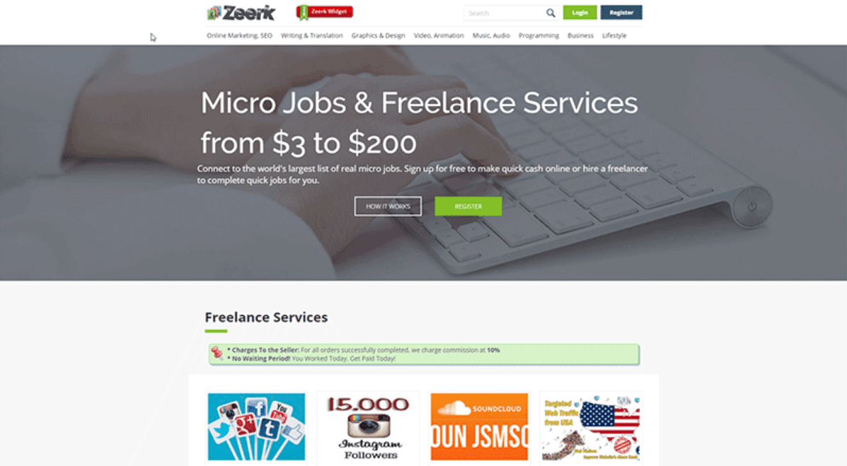 Find Jobs Online with Zeerk