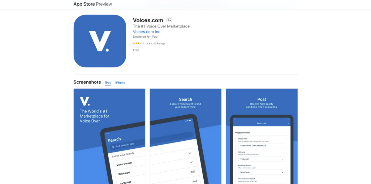 Voices - Find Jobs Online