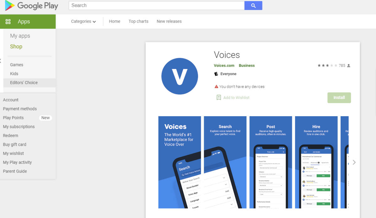 Voices - Find Jobs Online