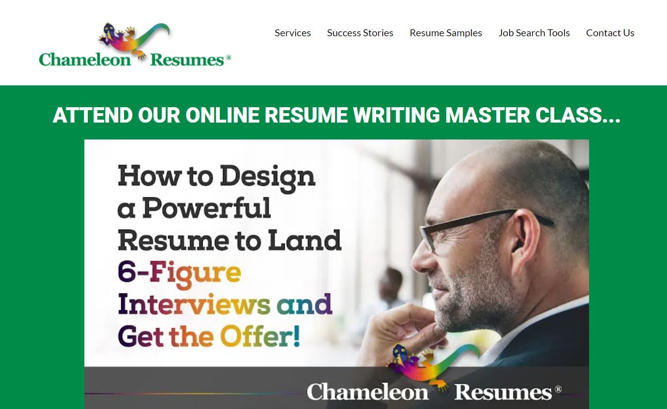 Chameleon Resumes - The Best Job Search Tool