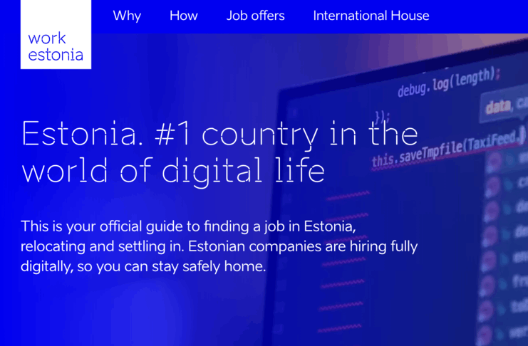 Work in Estonia - Find the Perfect Job
