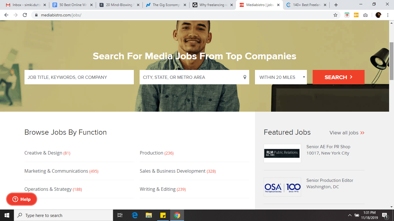 Mediabistro - Learn How to Find Jobs