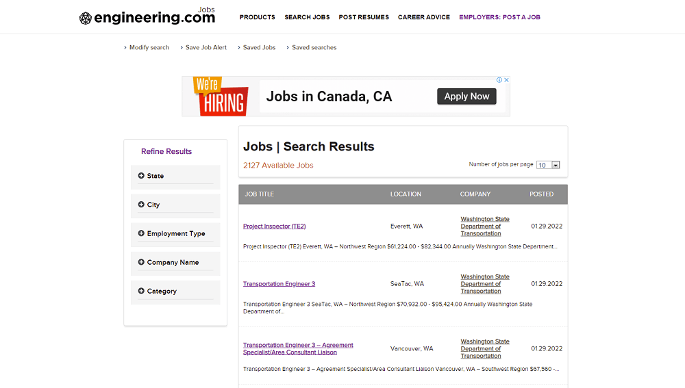 Engineering.com - An Easy Way to Find Engineering Jobs