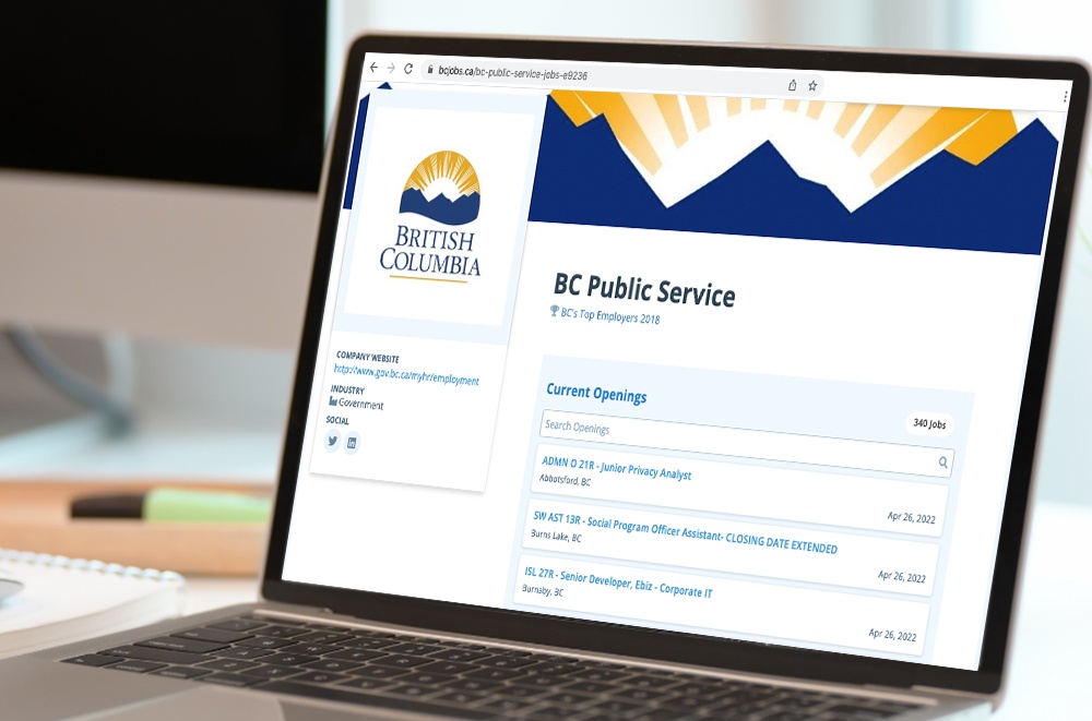 BC Public Service - How to Apply for a Job