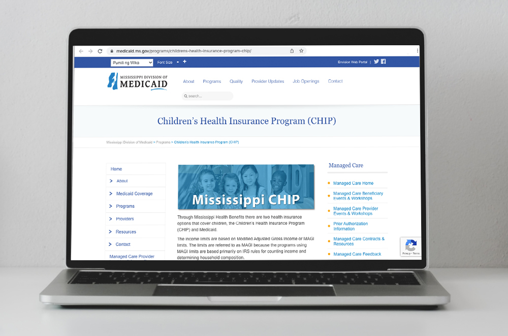 Medicaid and Children's Health Insurance Program (CHIP) - How to Apply